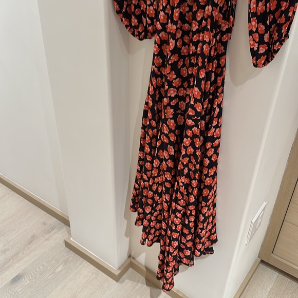 GANNI Floral Crepe Midi Wrap Dress
Size: S - Picture 7 of 7